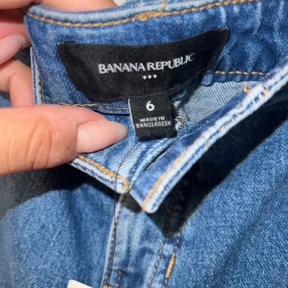 Banana Republic Blue Denim Skirt - Picture 6 of 6